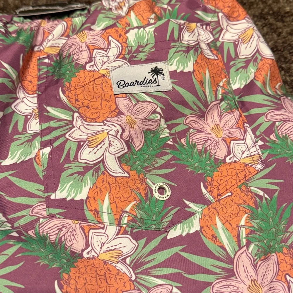 Boardies Tropical Floral Men's Swim Trunks Large